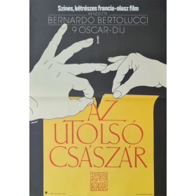 Az utolsó császár, eredeti filmplakát,moziplakát