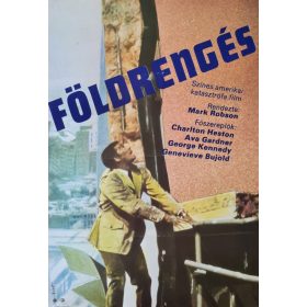 Földrengés, eredeti filmplakát,moziplakát