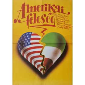 Az amerikai feleség, eredeti filmplakát,moziplakát