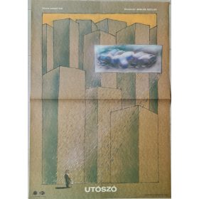 Utószó, eredeti filmplakát,moziplakát