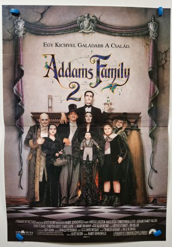 Addams Family 2 - Egy kicsivel galádabb család eredeti filmplakát