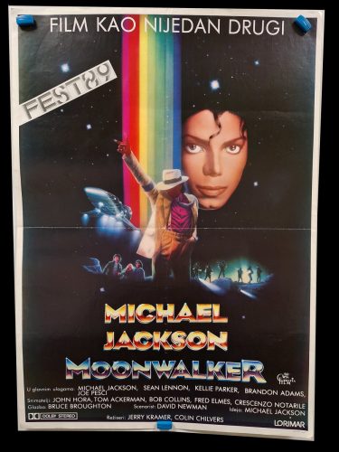 Michael Jackson, Moonwalker ,eredeti filmplakát, 1988