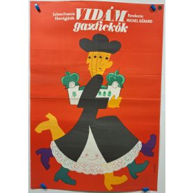 Vidám gazfickók, eredeti filmplakát,moziplakát, 1972