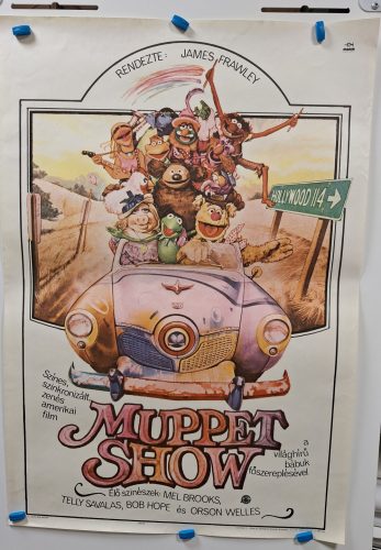 Muppet Show, eredeti filmplakát, 1976