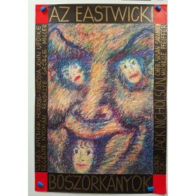  Az eastwicki boszorkányok, eredeti filmplakát,moziplakát, 1987