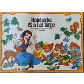   Hófehérke és a hét törpe eredeti filmplakát,moziplakát