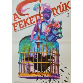 Fekete tyúk eredeti filmplakát,moziplakát