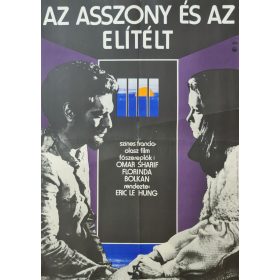 Az asszony és az elitélt eredeti filmplakát,moziplakát