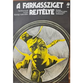 A Farkassziget rejtélye eredeti filmplakát,moziplakát