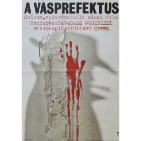 A vasprefektus eredeti filmplakát,moziplakát