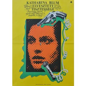   Katharina Blum elvesztett tisztessége eredeti filmplakát,moziplakát