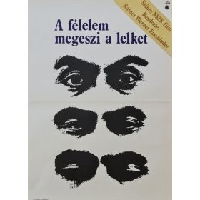 A félelem megeszi a lelket eredeti filmplakát,moziplakát