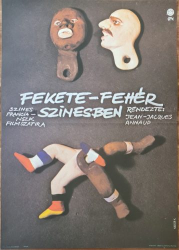 Fekete-fehér színesben eredeti filmplakát