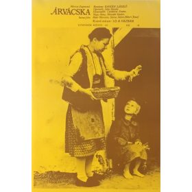   Móricz Zsigmond: Árvácska filmplakát,moziplakát, Czinkóczi Zsuzsa, Nagy Anna, Szirtes Ádám, 1976