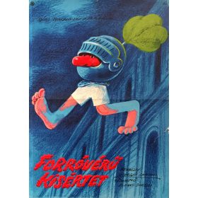   Forróvérű kísértet, filmplakát,moziplakát. Rendezte: Giorgio Capitani, Gloria Guida, 1981, A2-es méret