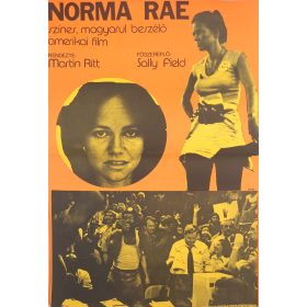   Norma Rae BKKM filmplakát,moziplakát, Sally Field, Martin Ritt, 1980, A2-es méret