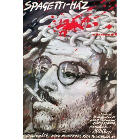   Spagetti-ház filmplakát,moziplakát, Nino Manfredi, Rita Tushingham, 1984, A2-es méret