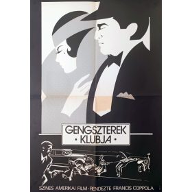  Gengszterek klubja filmplakát,moziplakát, Rendezte: Francis Ford Coppola, Richard Gere, Nicolas Cage, 1987, A1-es méret