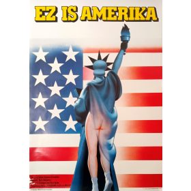  Ez is Amerika filmplakát,moziplakát, Rendezte: Romano Vanderbes, 1990, A1-es méret