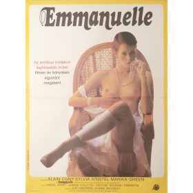   Emanuelle filmplakát,moziplakát, Alain Cuny, Sylvia Kristel, 1989, A1-es méret