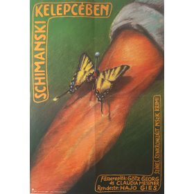   Schimanski kelepcében filmplakát,moziplakát, Götz Georg, Claudia Messner, 1987, A1-es méret,