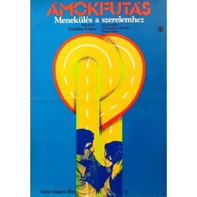   Ámokfutás filmplakát,moziplakát, Gyöngyössy Katalin, Huszti Péter