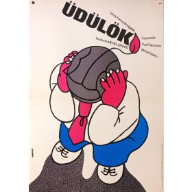 Üdülők filmplakát,moziplakát Kámánchey jelzéssel