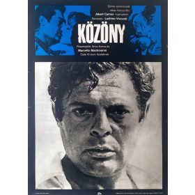 Közöny filmplakát,moziplakát, 1972, Marcello Mastroianni
