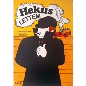 Hekus lettem filmplakát,moziplakát, Harsányi Gábor 1972