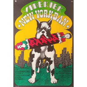   Vidékiek New-Yorkban fimplakát, Jack Lemmon, Sandy Dennis, Bakos jelzéssel