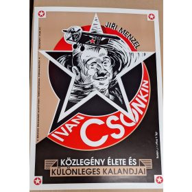   Iván Csonkin Közlegény élete és kalandjai filmplakát, moziplakát (Budapest Film) 1995 Jíri Menzel