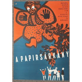 A Papírsárkány filmplakát, moziplakát 1958