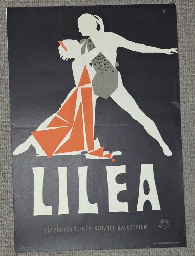 Lilea Szovjet Balettfilm filmplakát, moziplakát 1959