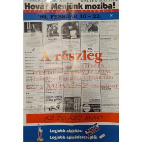   Hová menjünk moziba  1995.Február 16-22. (Budapest Film mozijai) Négy esküvő egy temetés, Az igazi Mao
