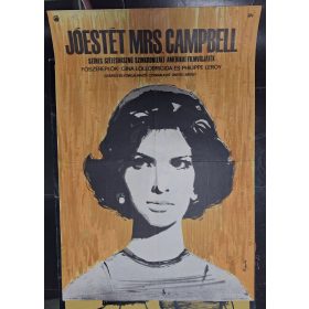   Jó estét Mrs. Campbell (Gina Lollobrigida) filmplakát, moziplakát
