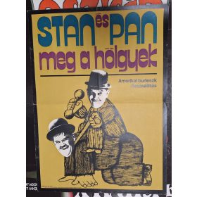 Stan és Pan meg a hölgyek 1971 filmplakát, moziplakát