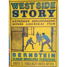 West Side Story filmplakát, moziplakát (1961)