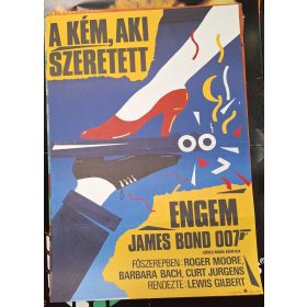   A kém, aki szeretett engem filmplakát, moziplakát (Berta Gábor) 1989