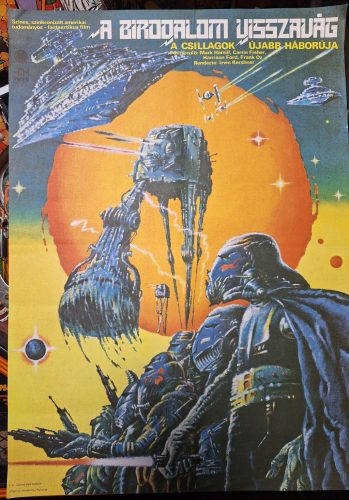 Birodalom Visszavág eredeti moziplakát A2-es méret (kb 60 x 40 cm) , 1981