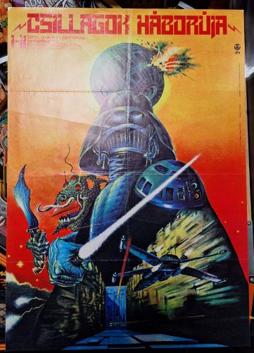Csillagok Háborúja eredeti moziplakát A2-es méret (kb 60 x 40 cm) , 1979