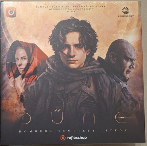 Dűne: Homokba temetett titkok társasjáték, bontatlan, új