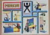 Merkur 320 fémépítő készlet szett prospektus (1970-es évek)