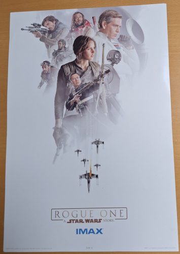 Star Wars Csillagok háborúja: Zsivány Egyes Rogue One IMAX filmplakát (3/3)