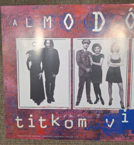 Pedro Almodóvar Titkom Virága moziplakát, filmplakát 1995