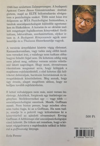 Erős Ferenc, Goffman meséi (1996) dedikált könyve