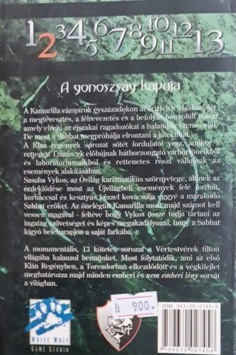 Klánregény trilógiák, Tzimisce