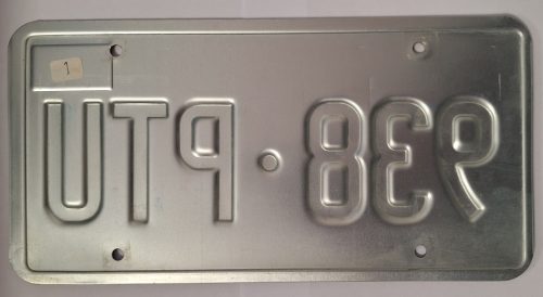 Eredeti Amerikai, Nevada, The Silver State rendszám