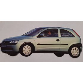 Az új Opel Corsa C (2000) reklám képeslap, ritka