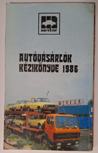 Autóvásárlók kézikönyve 1986 (Merkúr)