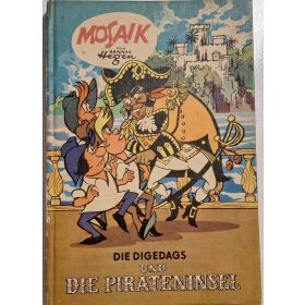   Mozaik képregény, német nyelven (Die Digedags und Die Piratenisel) 1978